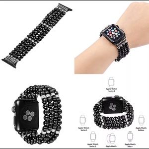 High-end App Watch Band 42mm onyx black, pink , white , turquoise (chose yours